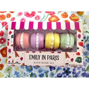 New Emily in Paris Macaron bath bombs set of 4